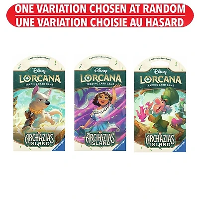 Lorcana: Archazia's Island Wave 7 - Sleeved Booster Pack – One Variation Chosen at Random