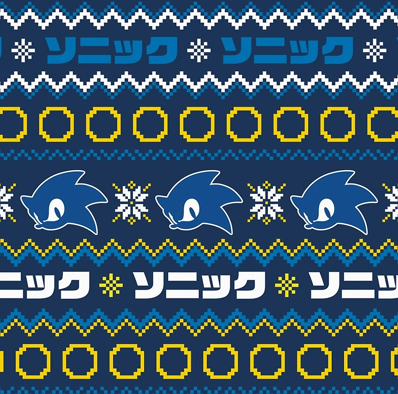 Sonic Fair Isle Christmas Sweater