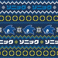Sonic Fair Isle Christmas Sweater