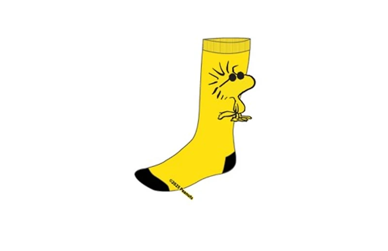 Peanuts Woodstock Yellow Socks