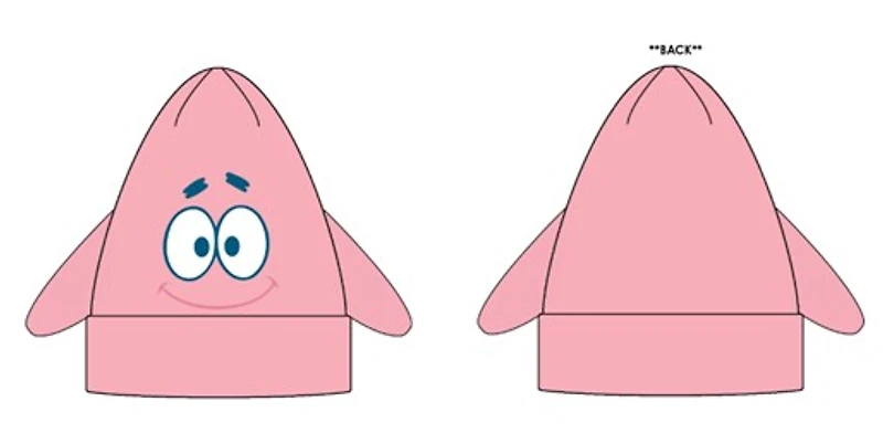 Patrick Starfish Pink Beanie 