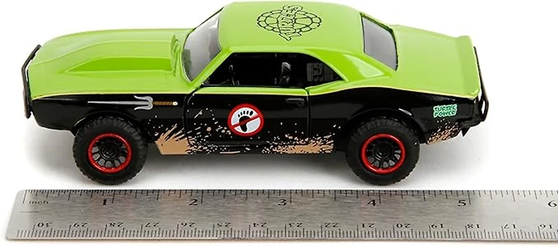 Hollywood Rides The Teenage Mutant Ninja Turtles 1967 Off-Road Chevrolet Camaro Die-Cast Model Car 