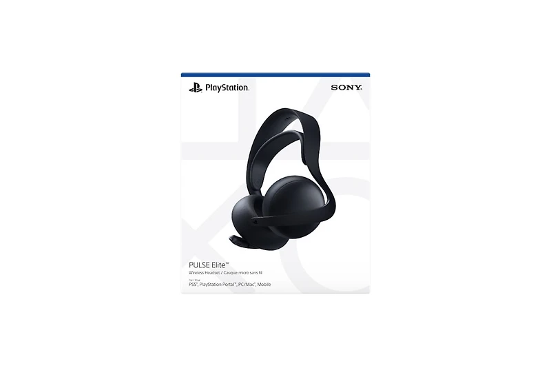 PULSE Elite™ wireless headset – Midnight Black
