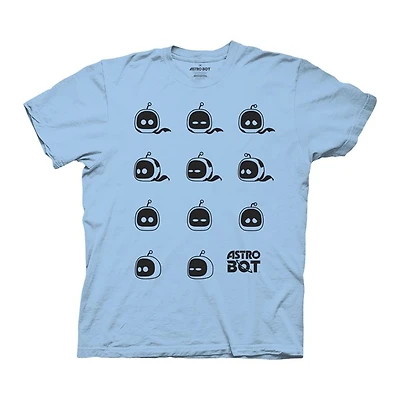 T-shirt bleu Astrobot