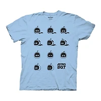 T-shirt bleu Astrobot