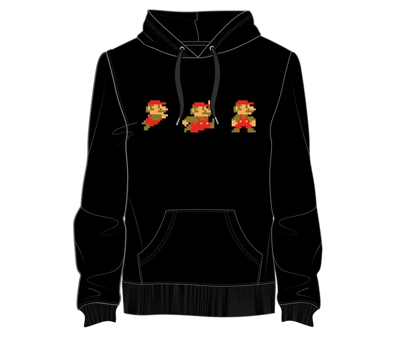 Sweat à capuche Super Mario 8 bits - TG