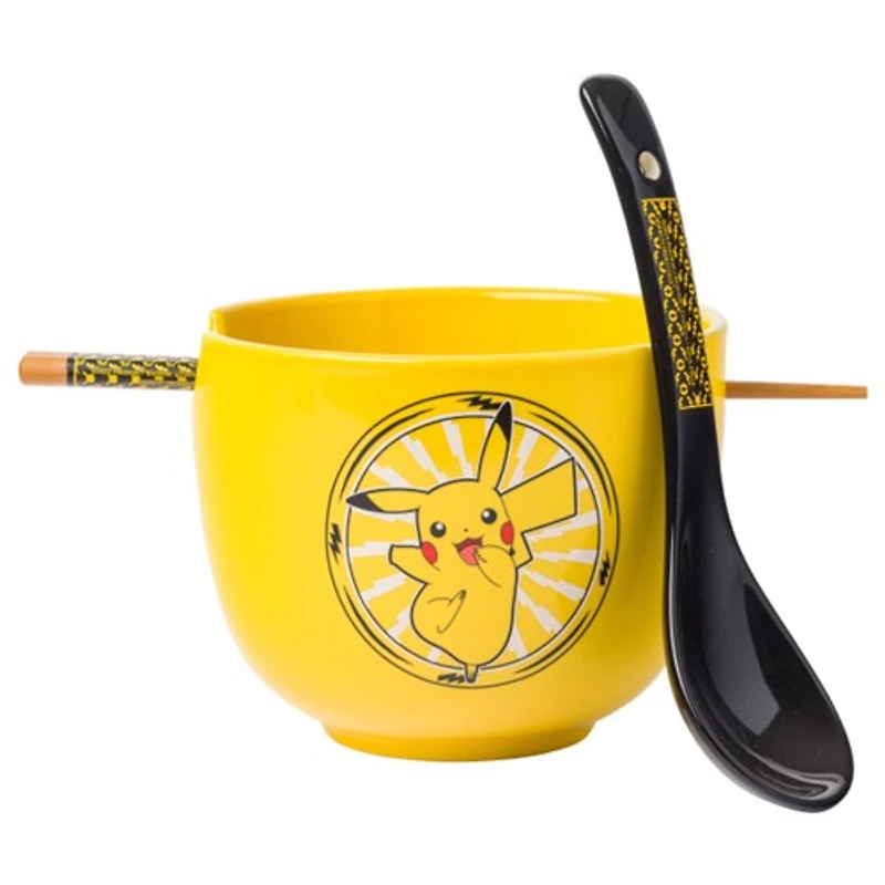 Pokemon Pikachu Ramen Bowl Set 