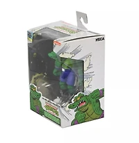 Teenage Mutant Ninja Turtles Archie Comics Stump Wrestling Leatherhead 7" Scale NECA Action Figure 