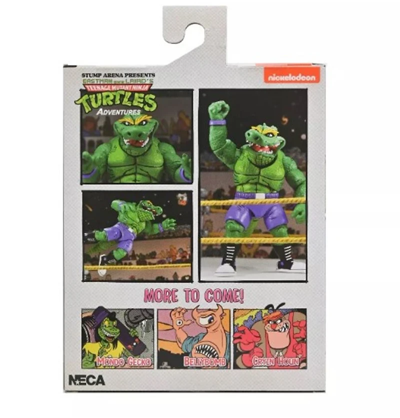 Teenage Mutant Ninja Turtles Archie Comics Stump Wrestling Leatherhead 7" Scale NECA Action Figure
