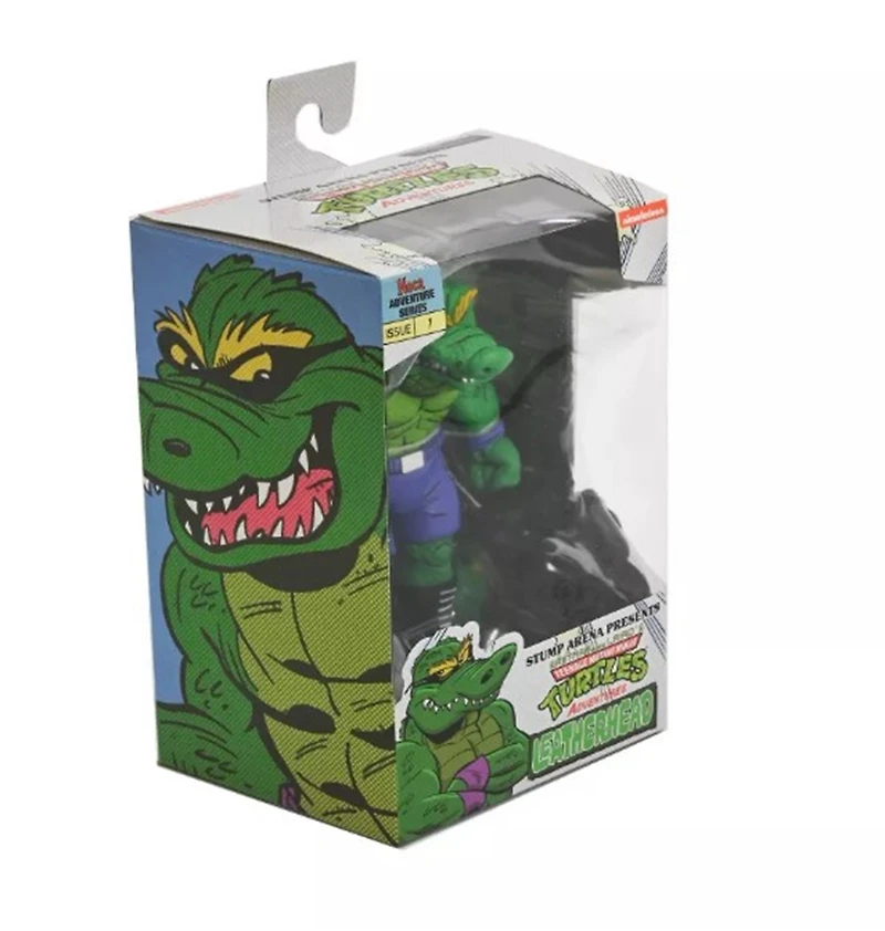 Teenage Mutant Ninja Turtles Archie Comics Stump Wrestling Leatherhead 7" Scale NECA Action Figure