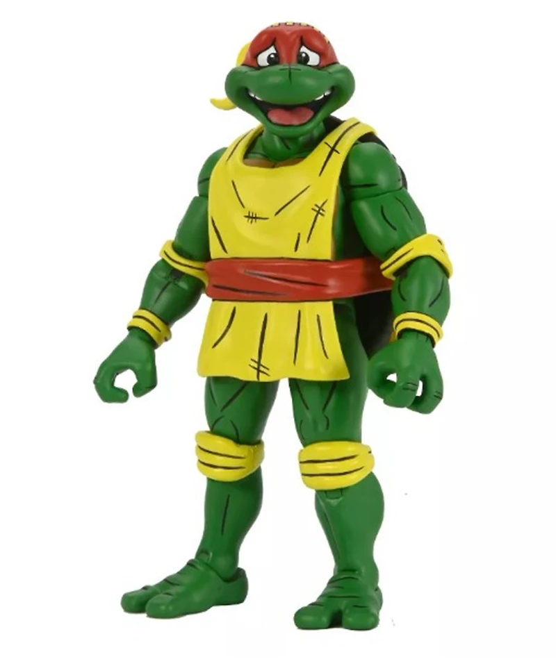 Teenage Mutant Ninja Turtles Cartoon Stump Wrestling Turtles 7" Scale NECA Action Figures - 4 Pack 