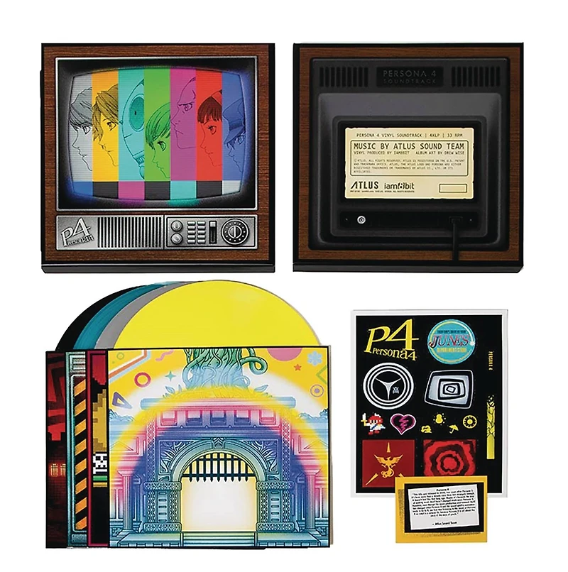 Persona 4 Original Soundtrack Vinyl LP Deluxe Set 