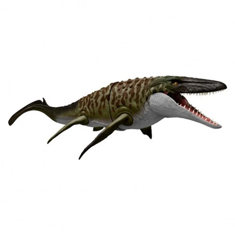 Jurassic World Rebirth Bite N Blast Mosasaurus Action Figure And Mini Dilophosaurus 