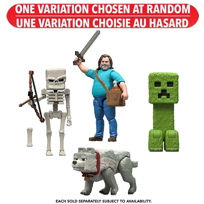 Minecraft Movie Single Figures - Assortment – One Variation Chosen at Random