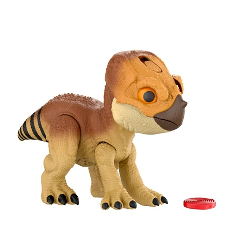 Jurassic World Rebirth Primal Protector Aquilops Dolores Interactive Dinosaur Toy 