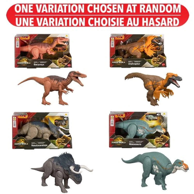 Jurassic World Rebirth Dinosaur Wild Roar Assorted – One Variation Chosen at Random