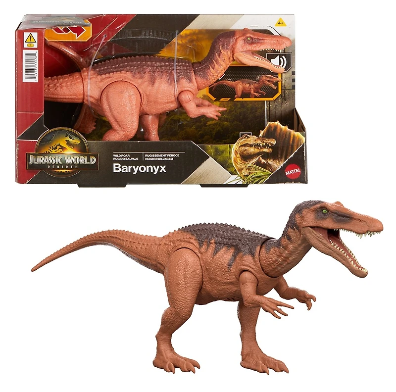 Jurassic World Rebirth Dinosaur Wild Roar Assorted – One Variation Chosen at Random
