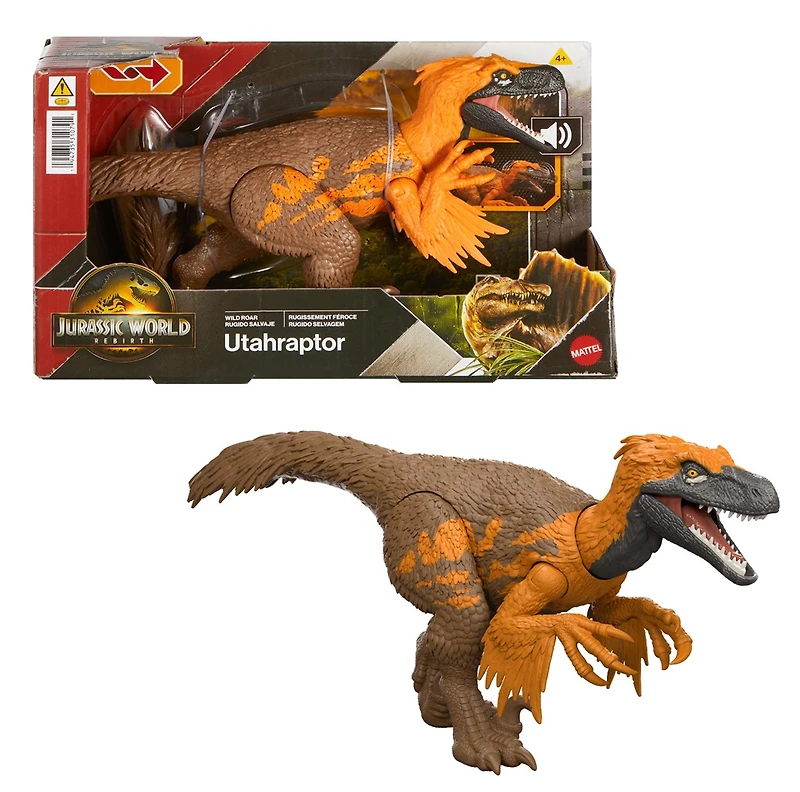 Jurassic World Rebirth Dinosaur Wild Roar Assortie – Une variation choisie au hasard