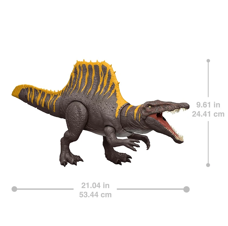 Jurassic World Rebirth Tail Thrasher Spinosaurus Action Figure 