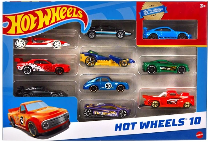 Hot Wheels 10 pack