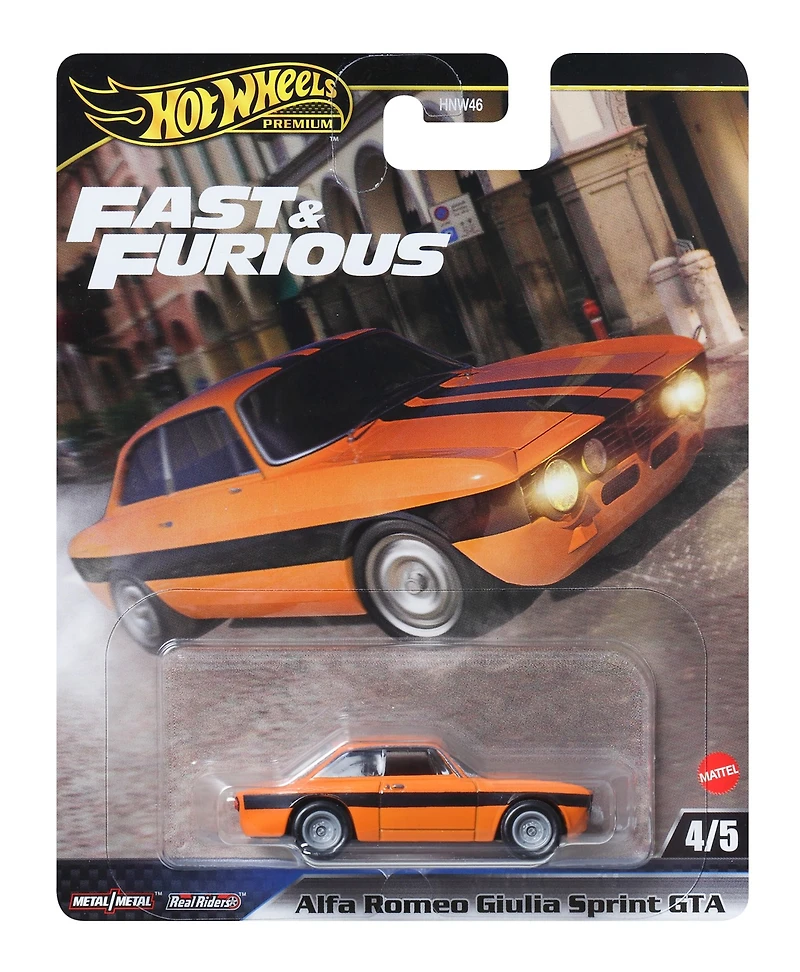 Hot Wheels Premium: Fast & Furious - Assortment – One Variation Chosen at Random