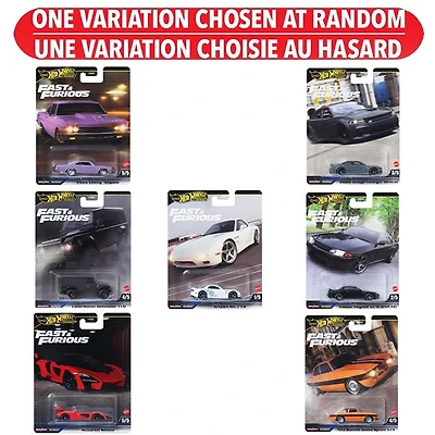 Hot Wheels Premium: Fast & Furious - Assortment – One Variation Chosen at Random