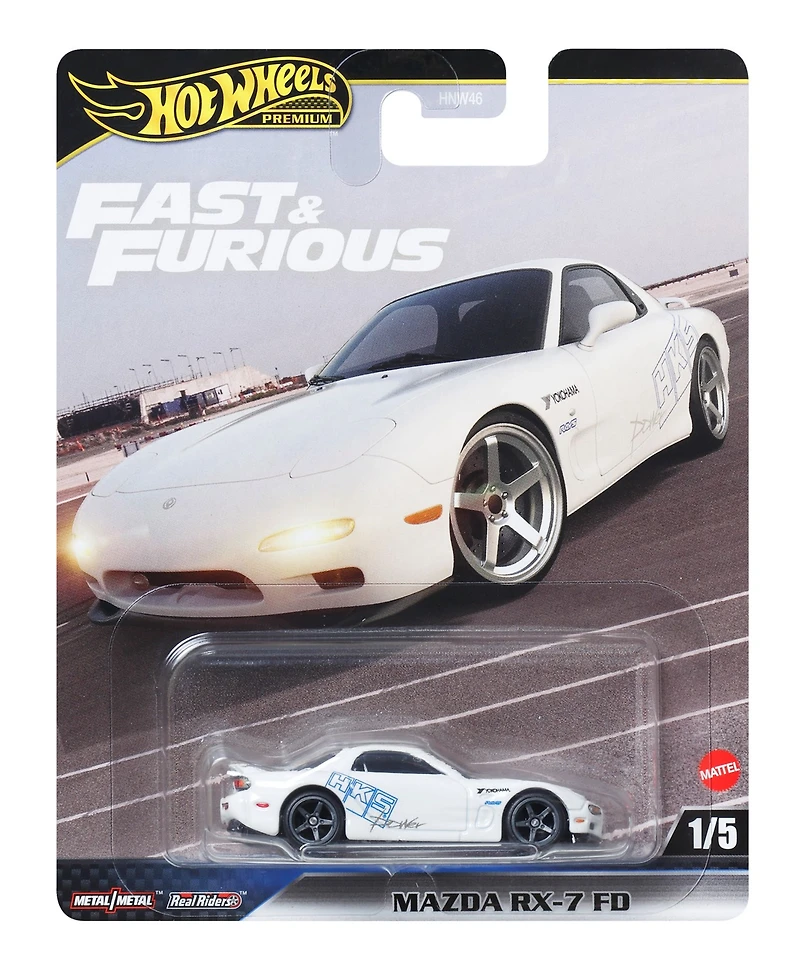 Hot Wheels Premium: Fast & Furious - Assortment – One Variation Chosen at Random