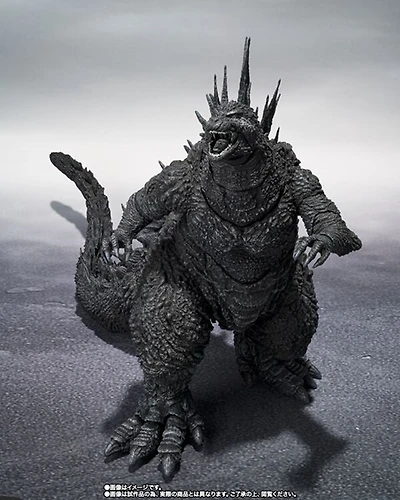 Godzilla Minus One - Godzilla S.H Monsterarts Action Figure (Minus Color Ver.) 