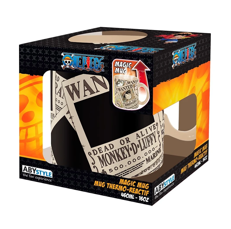 One Piece: Wanted Poster Heat Change Mug 