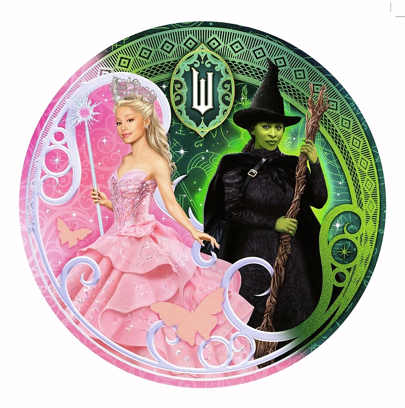 Puzzle rond de 500 pièces du film Wicked 