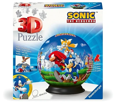 Sonic 3D Puzzle 72 pieces