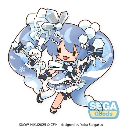 Hatsune Miku Dodeka Jumbo Plush Snow Miku