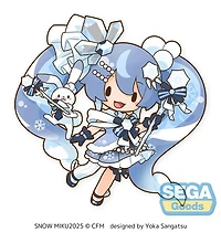 Hatsune Miku Dodeka Jumbo Plush Snow Miku 