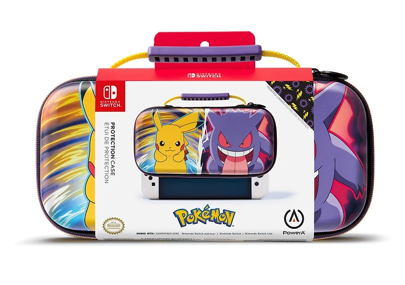Étui de protection PowerA pour Nintendo Switch – Pikachu vs Gengar 