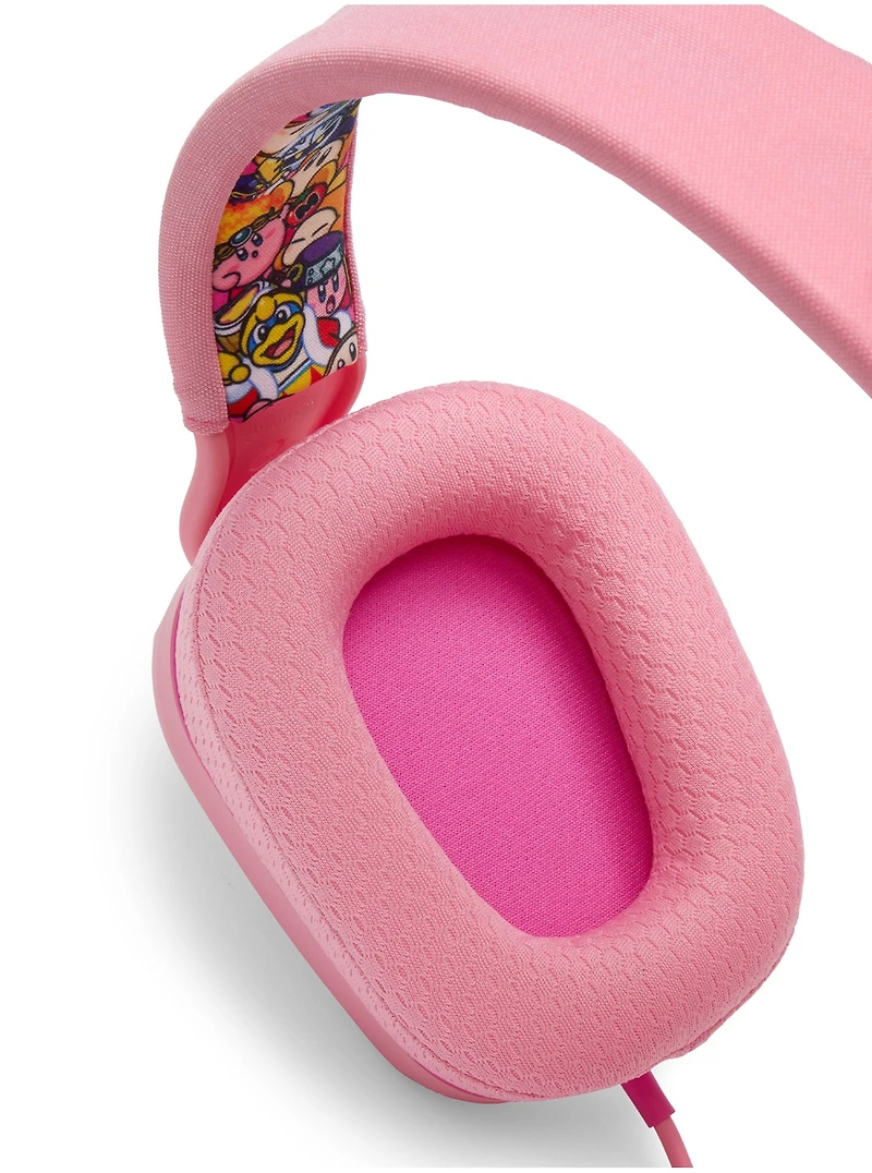 Casque stéréo filaire PowerA pour Nintendo Switch – Kirby Bouche pleine 