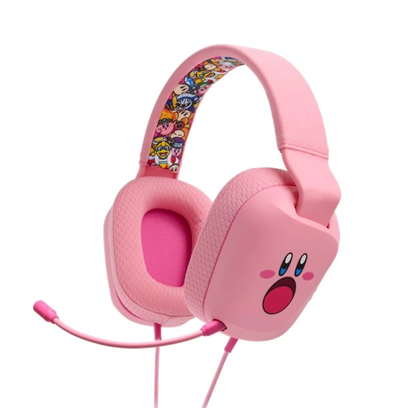 PowerA Wired Stereo Headset for Nintendo Switch - Kirby Mouthful