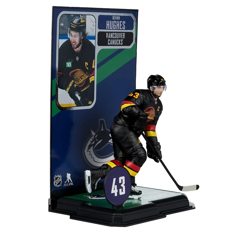 Quinn Hughes (Vancouver Canucks) NHL 7-Inch Posed Figure McFarlane's SportsPicks 
