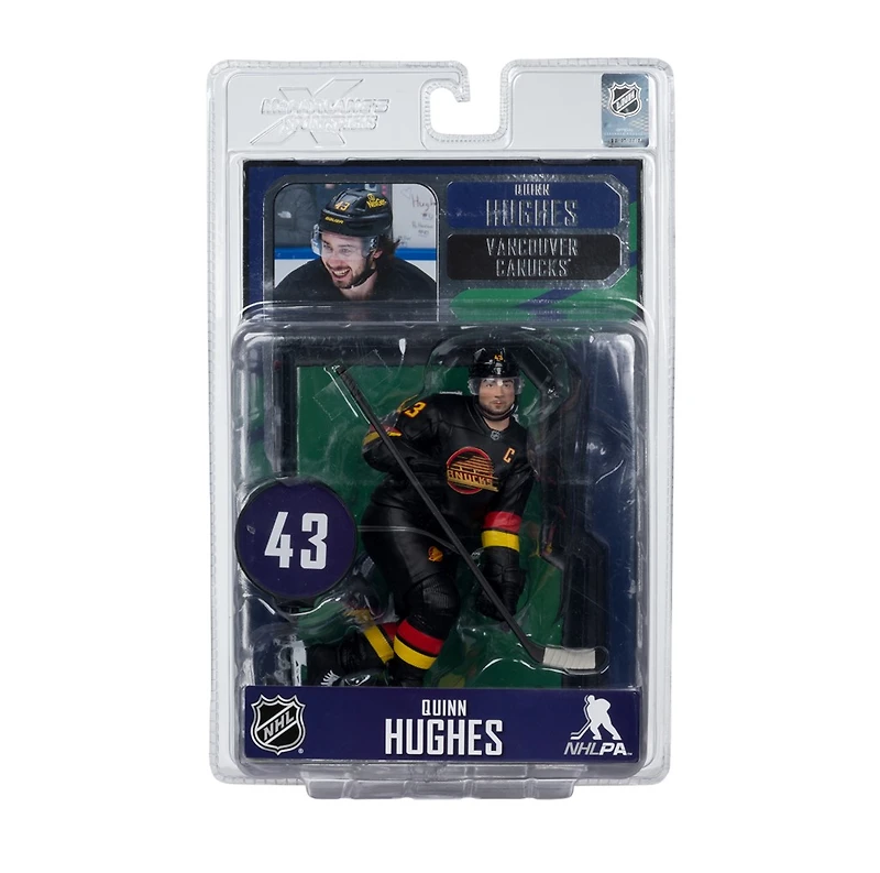 Quinn Hughes (Vancouver Canucks) NHL 7-Inch Posed Figure McFarlane's SportsPicks 