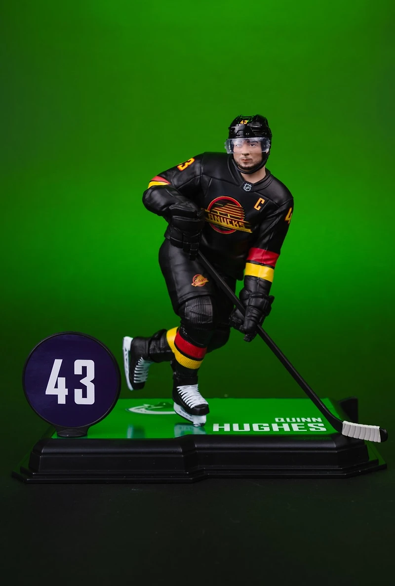 Quinn Hughes (Vancouver Canucks) NHL 7-Inch Posed Figure McFarlane's SportsPicks 