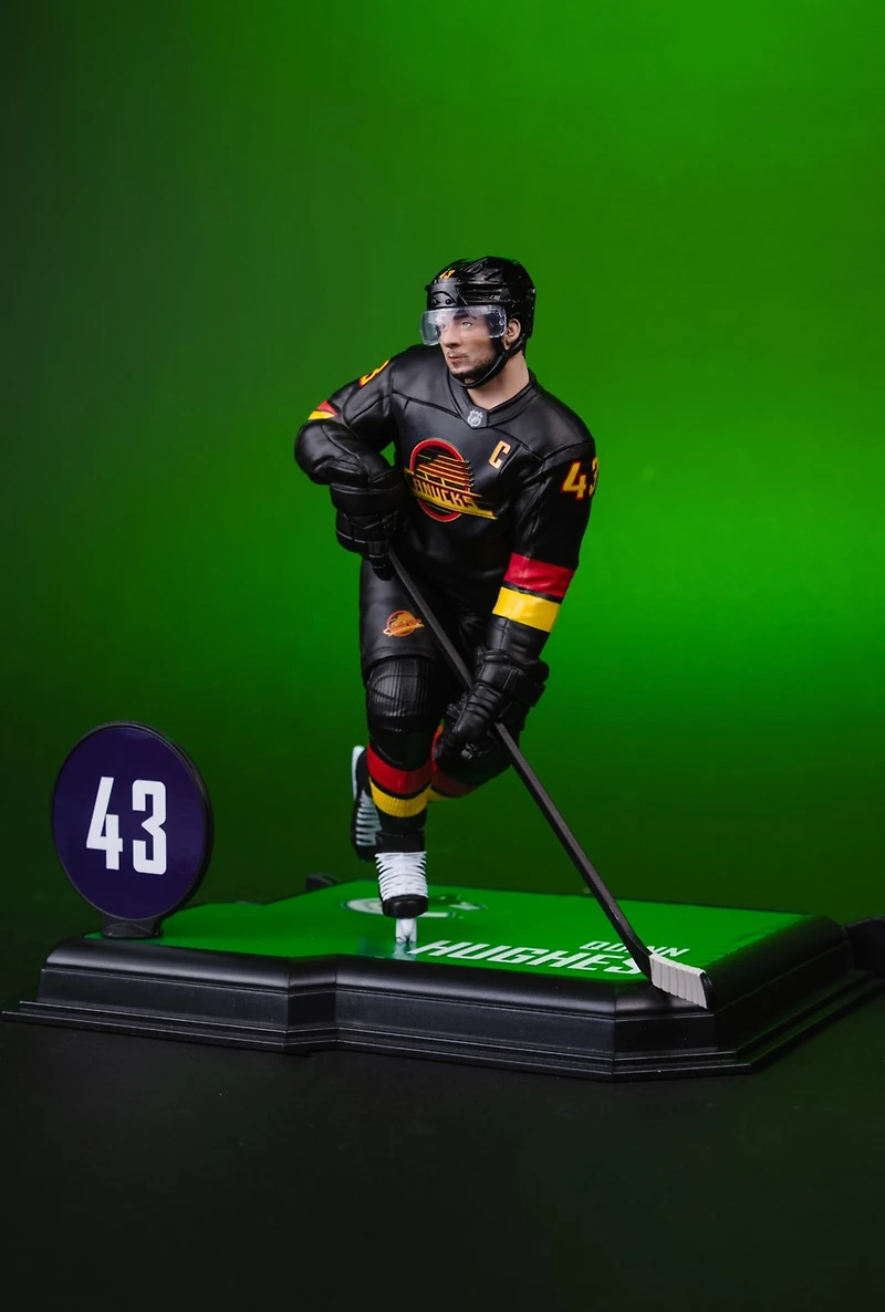 Quinn Hughes (Vancouver Canucks) NHL 7-Inch Posed Figure McFarlane's SportsPicks 