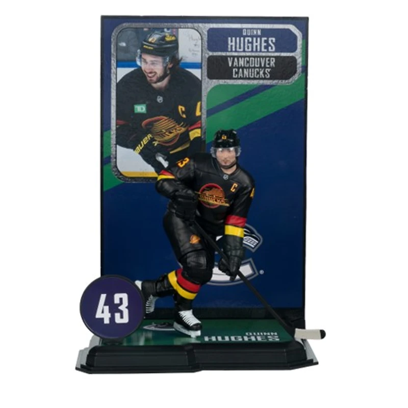 Quinn Hughes (Vancouver Canucks) NHL 7-Inch Posed Figure McFarlane's SportsPicks 