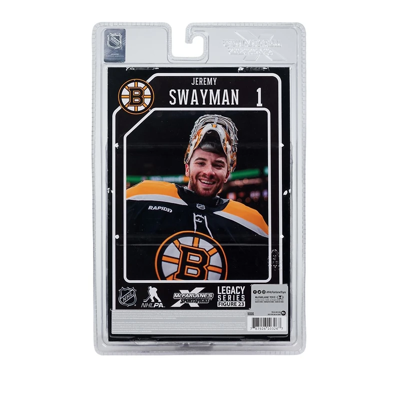 Jeremy Swayman (Boston Bruins) NHL 7-Inch Posed Figure McFarlane's SportsPicks 