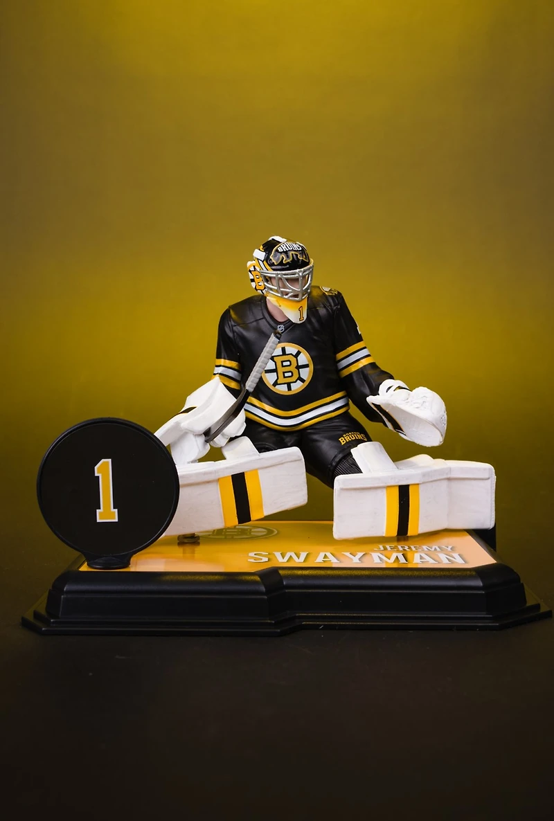 Jeremy Swayman (Boston Bruins) NHL 7-Inch Posed Figure McFarlane's SportsPicks 