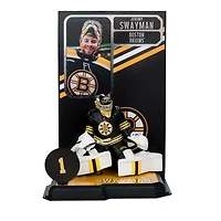 Jeremy Swayman (Boston Bruins) NHL 7-Inch Posed Figure McFarlane's SportsPicks 