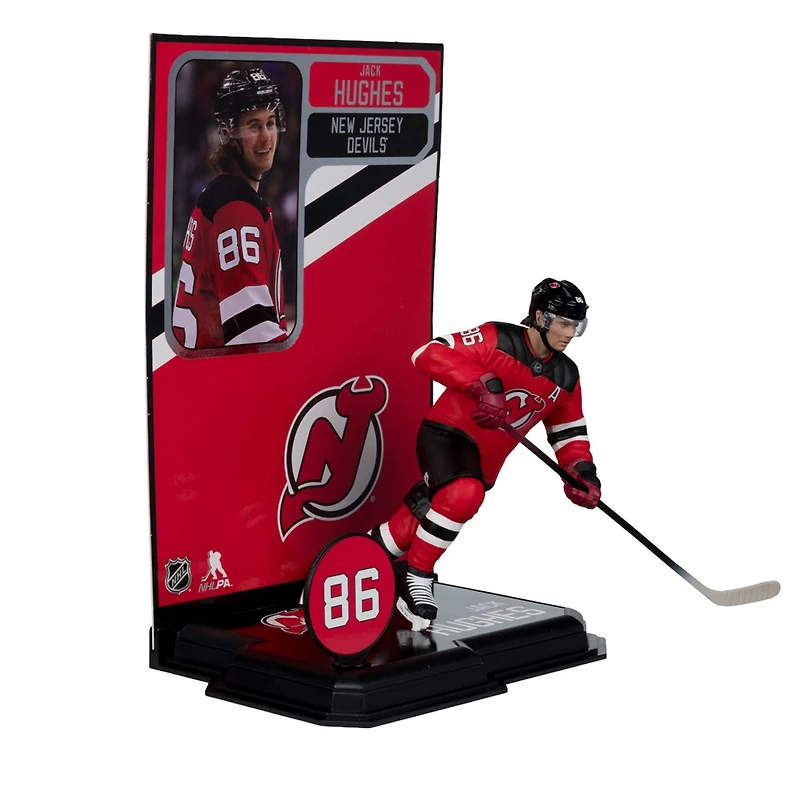 Jack Hughes (New Jersey Devils) NHL 7-Inch Posed Figure McFarlane's SportsPicks 