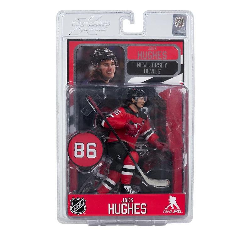 Jack Hughes (New Jersey Devils) NHL 7-Inch Posed Figure McFarlane's SportsPicks 