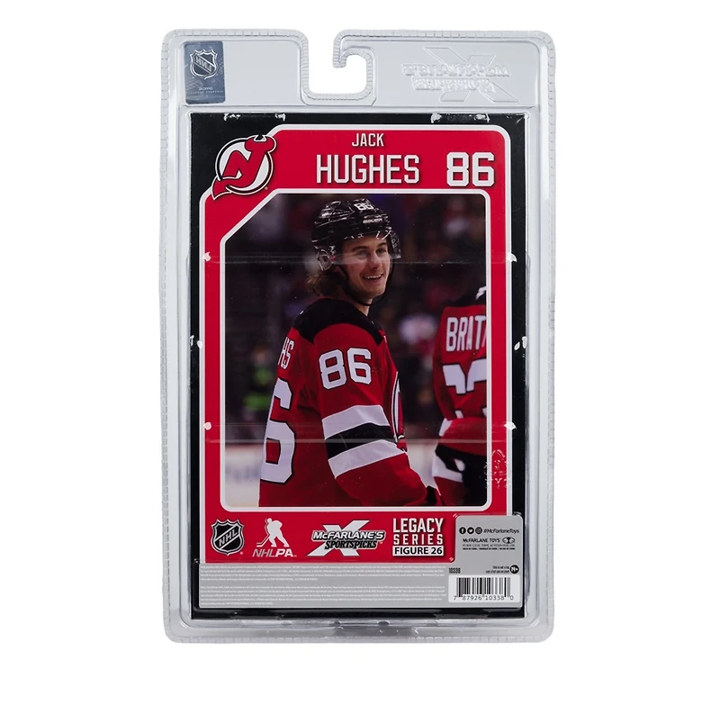Jack Hughes (New Jersey Devils) NHL 7-Inch Posed Figure McFarlane's SportsPicks 