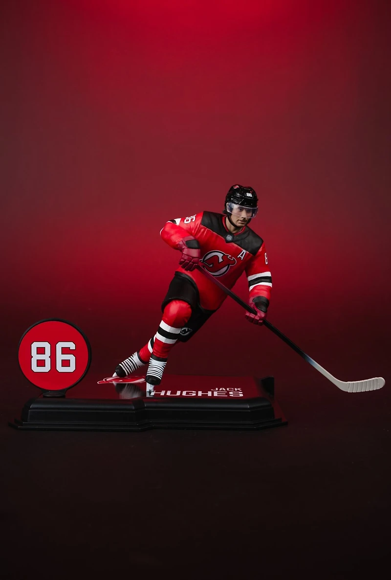 Jack Hughes (New Jersey Devils) NHL 7-Inch Posed Figure McFarlane's SportsPicks 