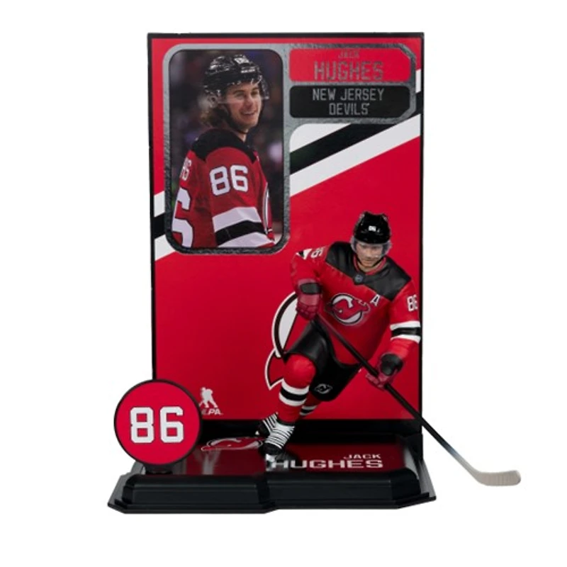 Jack Hughes (New Jersey Devils) NHL 7-Inch Posed Figure McFarlane's SportsPicks 