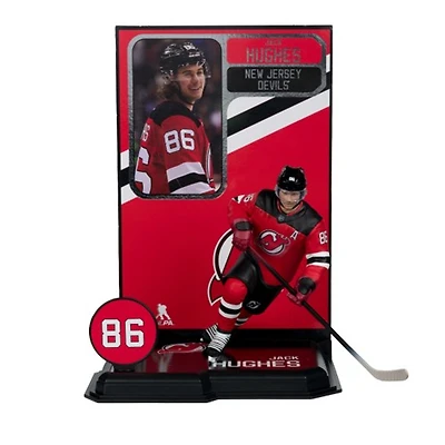 Jack Hughes (New Jersey Devils) NHL 7-Inch Posed Figure McFarlane's SportsPicks 